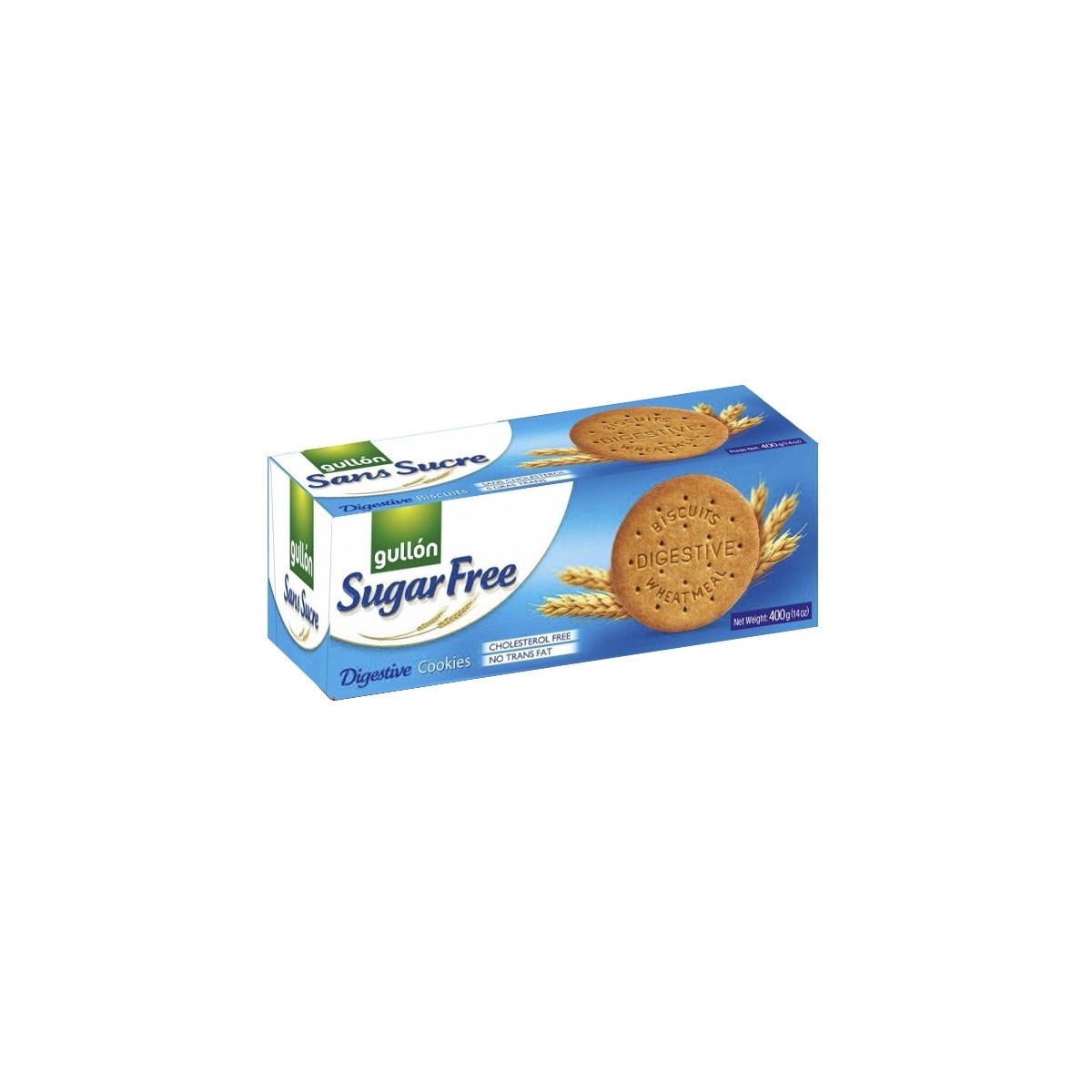 Digestive Sugar Free Cookies "Gullon" 400g * 15